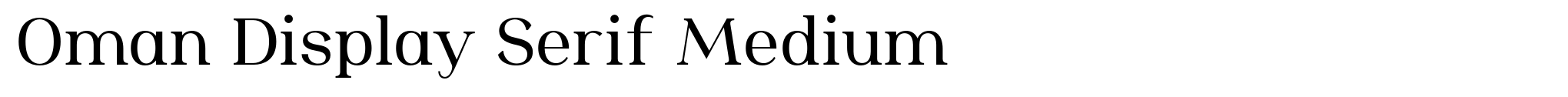 Oman Display Serif Medium image
